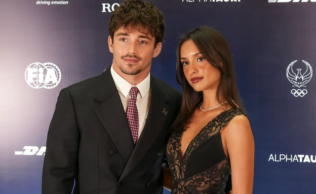 שארל לקלר ואלכסנדרה סנט-מלו  (צילום: Handout | FIA/DPPI via Getty Images )