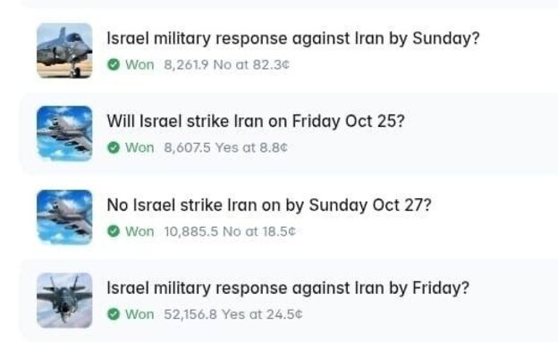 מהמר בפולימרקט שפגע במועד התקיפה באיראן מהמר בפולימרקט שפגע במועד התקיפה באיראן