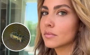 מלחיץ: רסיסים נפלו ליד ביתה של ספיר נרקיס בסביון