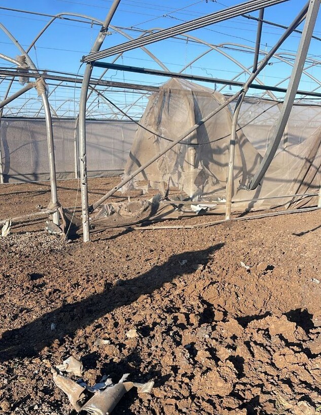 הנזקים מירי ארגון טרור חיזבאללה לצפון הגולן 