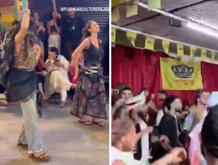 בצל המלחמה: ישראלים חוגגים את פורים בפושקר בהודו - עם תפילות לשלום בבית