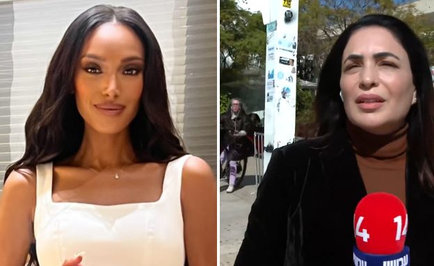 אורנית פורן סויסה, אלמז מנגיסטו (צילום: ערוץ 14, אינסטגרם)