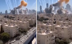 סרטון AI מזויף - תקיפה בתל אביב (צילום: מתוך הרשתות החברתיות לפי סעיף 27א' לחוק זכויות יוצרים)