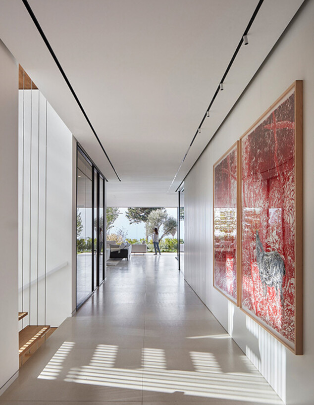 בית בכרמל פייביש אדריכלים מבואת כניסה ג 