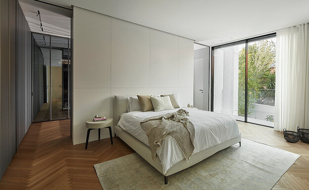 בית בכרמל פייביש אדריכלים חדר שינה 