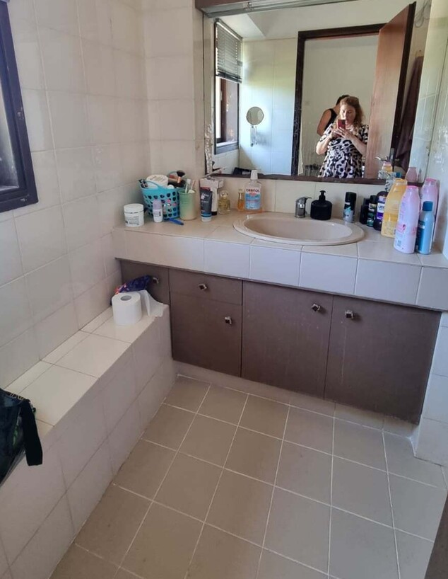 חללים שמחים חדר ארונות עיצוב מאיה בירגר יסמין לפני