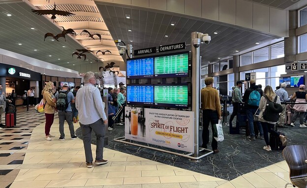 נמל התעופה טמפה פלורידה  (צילום: shutterstock)