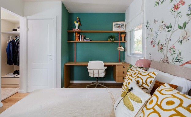 חללים שמחים חדר ארונות עיצוב מאיה בירגר יסמין