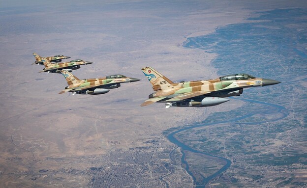 תיעוד ראשון: מטוסי קרב של חיל האוויר בדרכם לאיראן