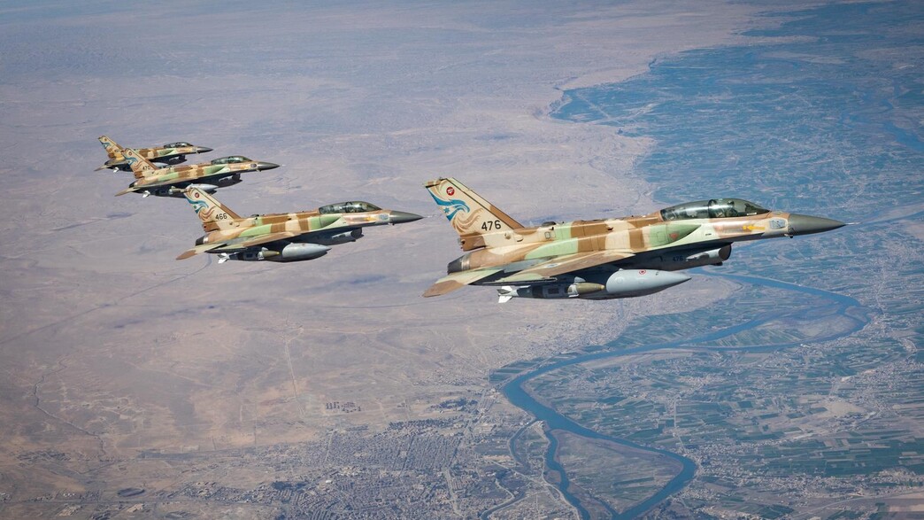 תיעוד ראשון: מטוסי קרב של חיל האוויר בדרכם לאיראן