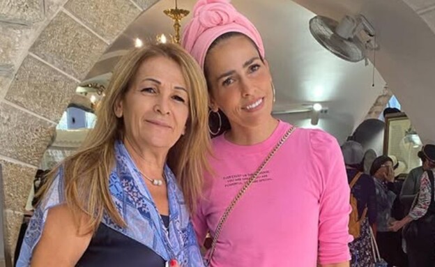 לינור אברג'יל ואמה (צילום: מתוך האינסטגרם של לינור)