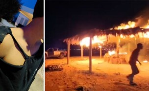 חילול זכר הלוחמים והמכות שספגו תושבי רתמים