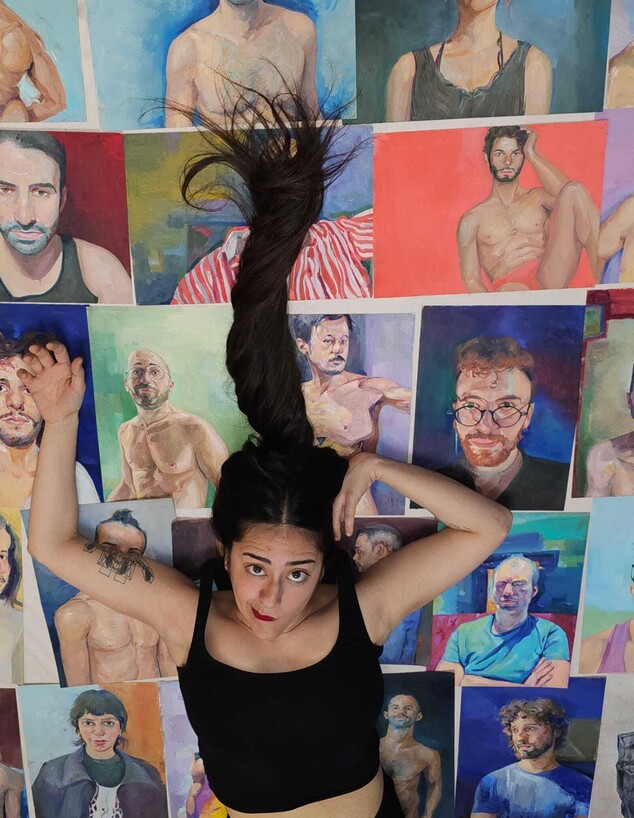 רויה אברהים, אומנית איראנית ממוצא יהודי