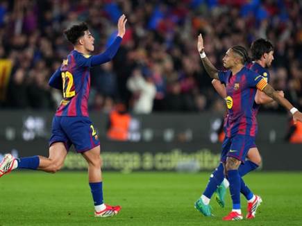 זה לא מנע מבארסה להבקיע את הראשון (GETTY)