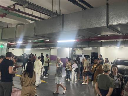 המקלט בחניון