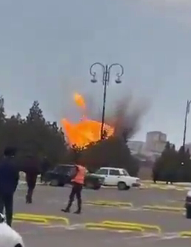 כטב"ם איראני פגע בנמל תעופה באזרבייג'אן