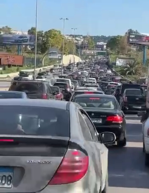 לאחר התרעת הפינוי: המונים עוזבים את הדאחיה