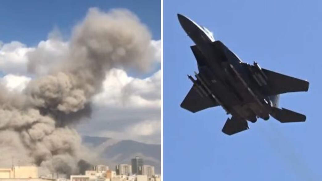 התקיפות האוויריות