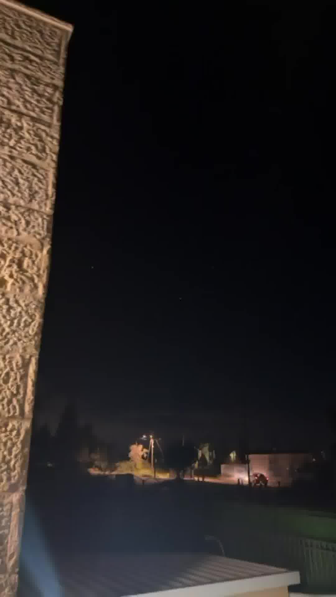 פיצוצים עזים בגוש דן: תיעד ראשון של היירוטים