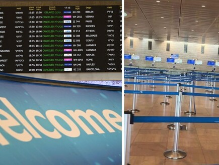 החלטה דרמטית: בעקבות התגברות השיגורים - מספר הטסים יצומצם משמעותית