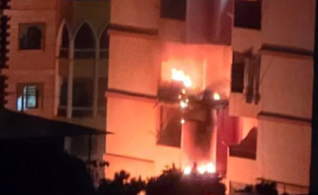 זירת התקיפה בדאחיה