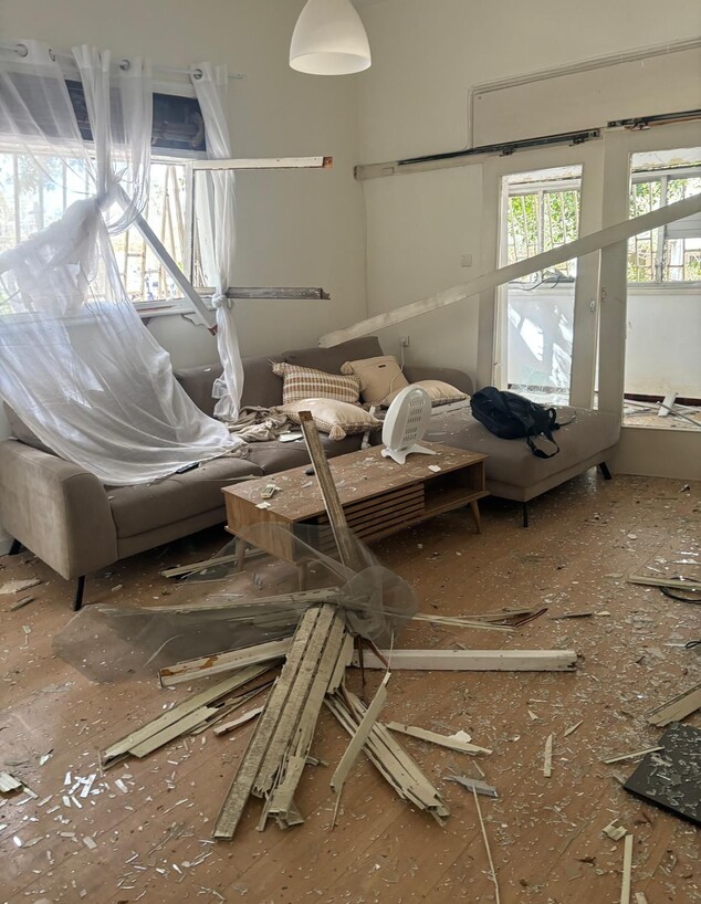 טיל פגע בדירתו של אלי יממה לאחר שעבר אליה