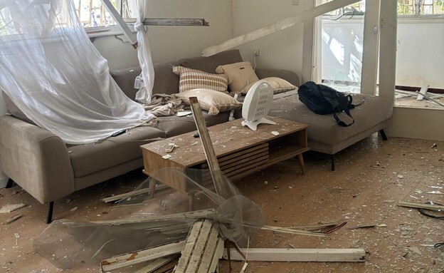 טיל פגע בדירתו של אלי יממה לאחר שעבר אליה