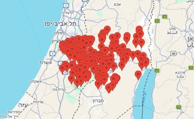 אזעקות במרכז ובאזור ירושלים