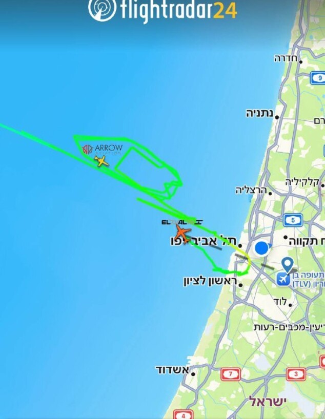 טיסת אל על אולצה להסתובב באוויר לאחר ירי מאיראן