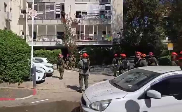 נפילת רסיס באזור המרכז