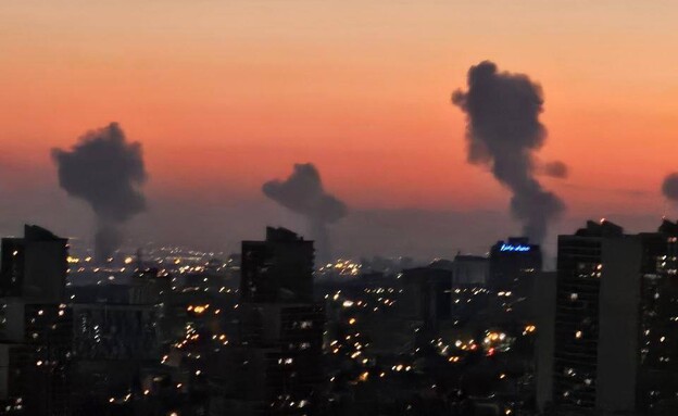 תיעוד מהתקיפות בטהראן, איראן
