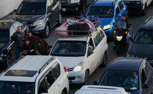 תושבי דרום לבנון מתפנים לאחר אזהרת דו"צ בערבית