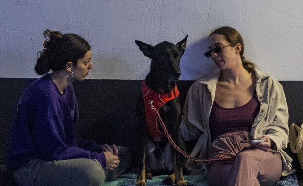 מקלט בתל אביב בזמן מתקפה מאיראן