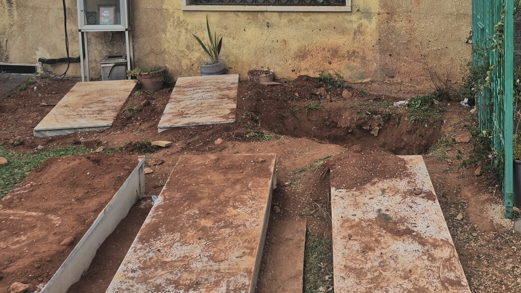 הכפר א-נבי שית בלבנון בו התקיים המבצע לחיפוש עצמות