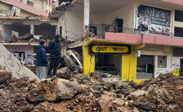 הכפר א-נבי שית בלבנון בו התקיים המבצע לחיפוש עצמות