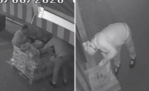 גונבים בחסות האזעקות (צילום: ללא)