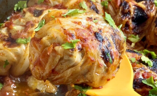 בלי גלגולים: כרוב ממולא בגודל אחיד בלי גלגולים: כרוב ממולא בגודל אחיד