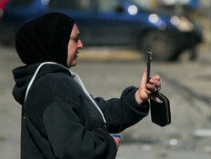 מצלמות חדשות סוף השבוע בדאחיה של ביירות (צילום: חדשות)