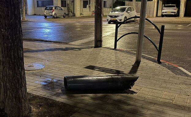 רסיסי טילים בקריות רסיסי טילים בקריות