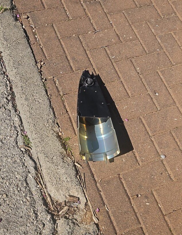 נפילת רסיס בכרמיאל