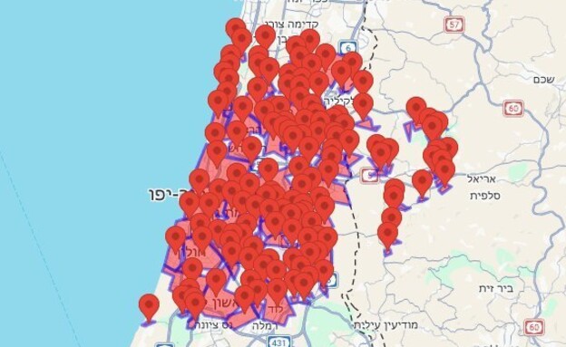 אזעקות בגוש דן