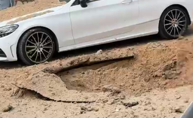 נפילת רסיס בגוש דן