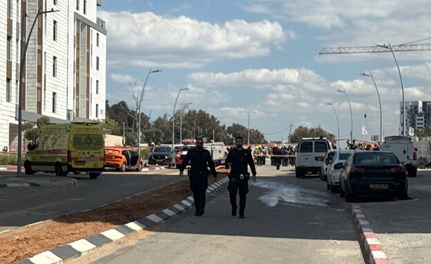 זירת נפילת הרסיס באור יהודה