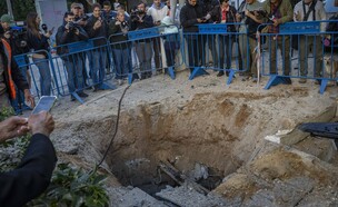 טילים בבני ברק, שאגת הארי, 8.3.26 (צילום: flash90)