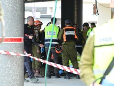 זירת נפילת הרסיס ביהוד