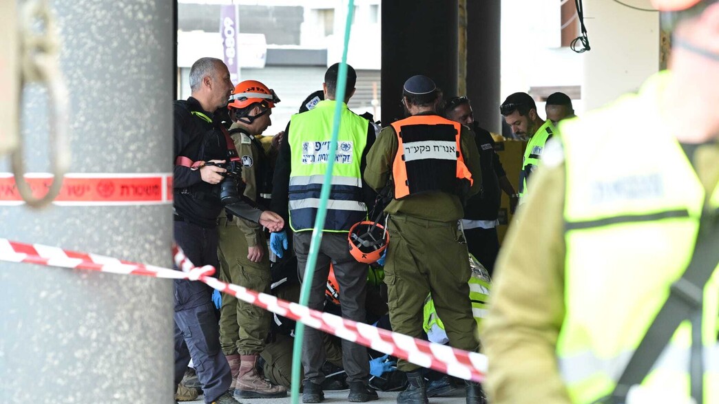 זירת נפילת הרסיס ביהוד