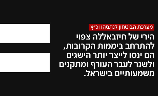 מערכת הביטחון לנתניהו וכ"ץ