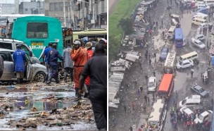 הצפות ושיטפונות בקניה ניירובי (צילום: לפי סעיף 27א' לחוק זכויות יוצרים)