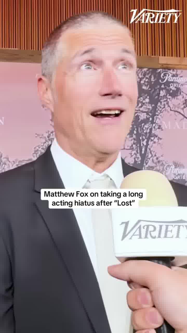 מת׳יו פוקס (״אבודים״) מסביר למה לקח צעד אחורה מעולם המשחק: ״רציתי להיות עם המשפחה״ 