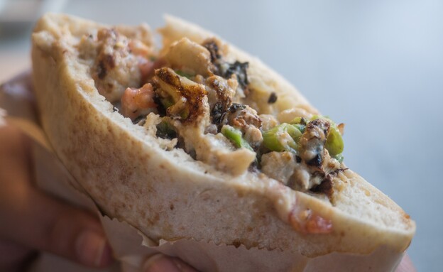 פיתה כרובית, מזנון, אבן גבירול, קינג ג'ורג', הנחוש (צילום: גיל גוטקין)